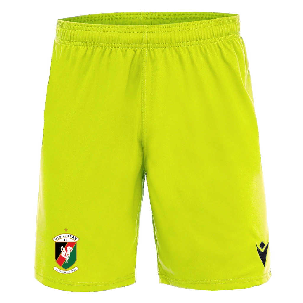 25/26 Glentoran Macron Away GK Shorts - Adult