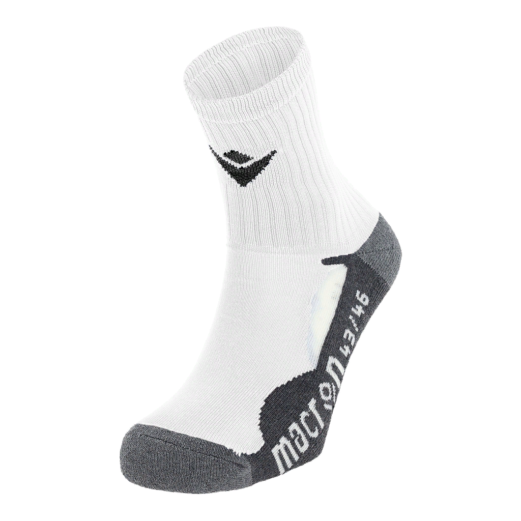 Glentoran Macron Training Sock Short White - Adults