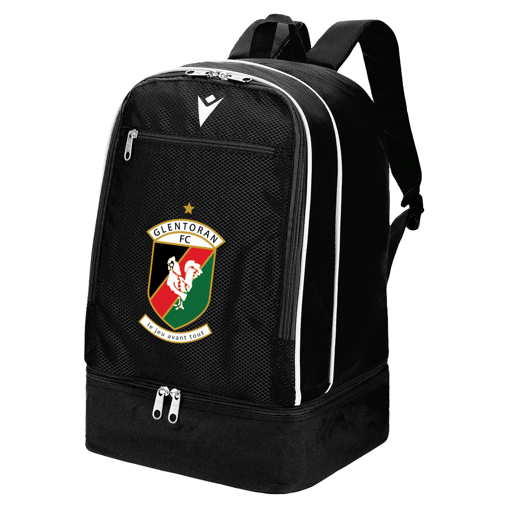 Glentoran Macron Backpack - Black