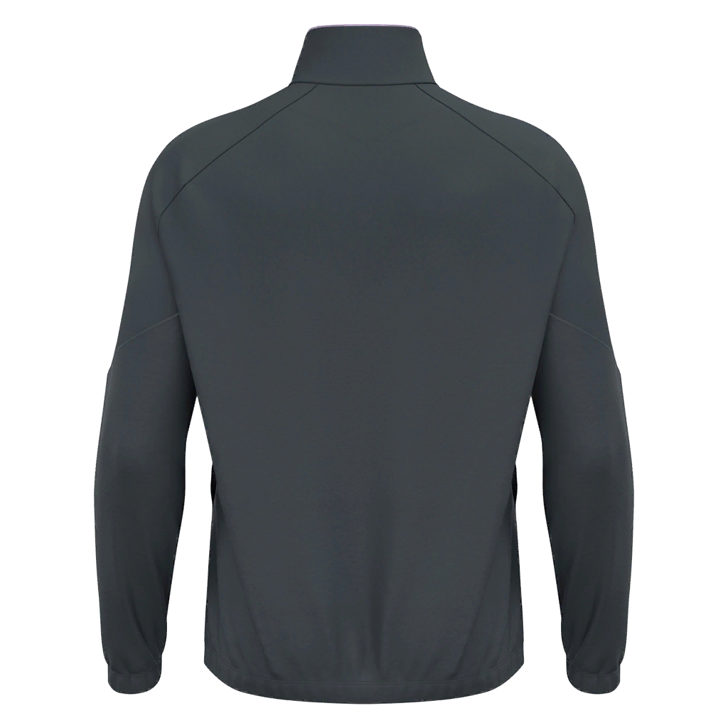 Glentoran Macron Full Zip Top Anthracite/Lilac - kids
