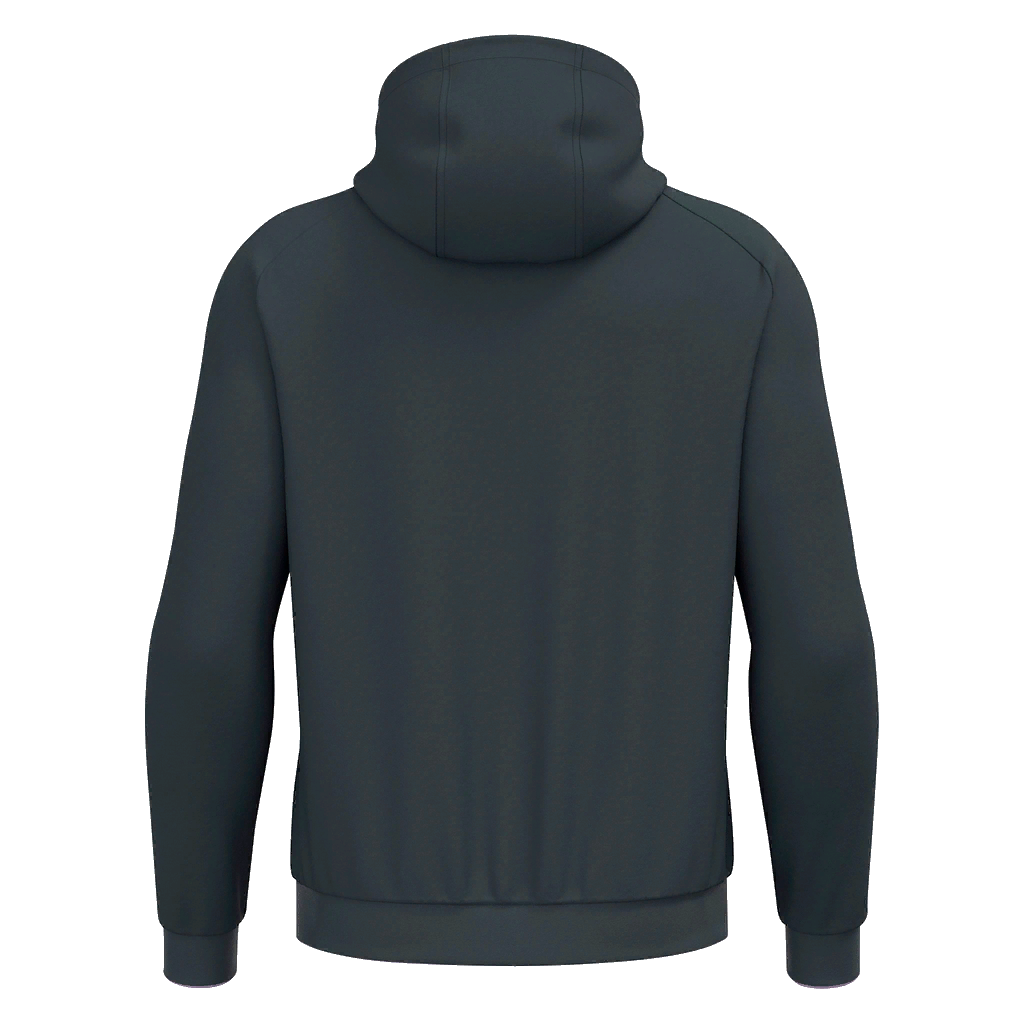 Glentoran Macron Travel Hoody Anthracite/Lilac - Adults