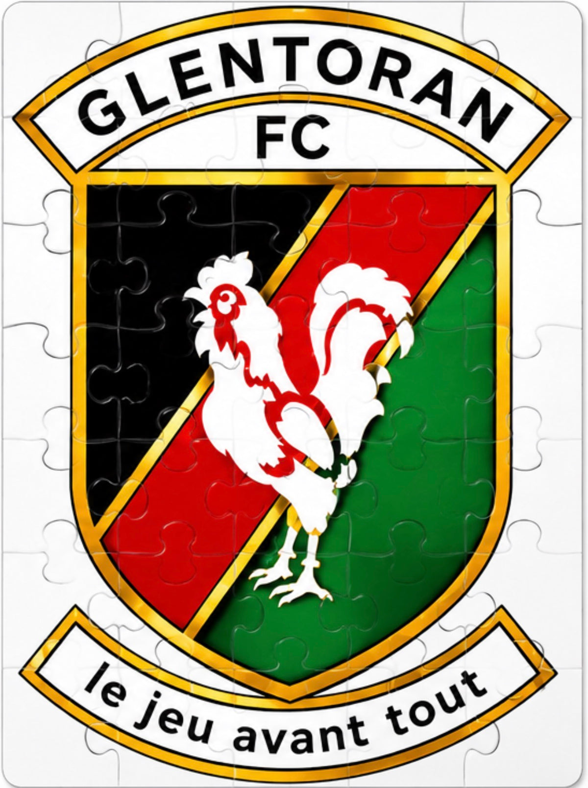 Glentoran Crest Jigsaw