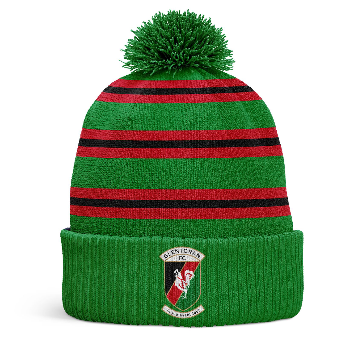 Glentoran Bobble Hat - Green