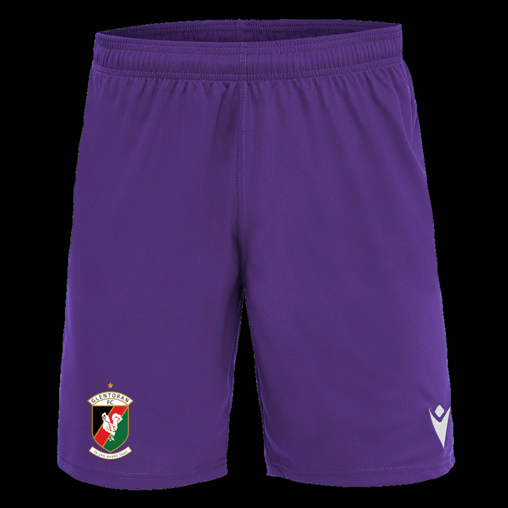 25/26 Glentoran Macron Home GK Shorts - Kids