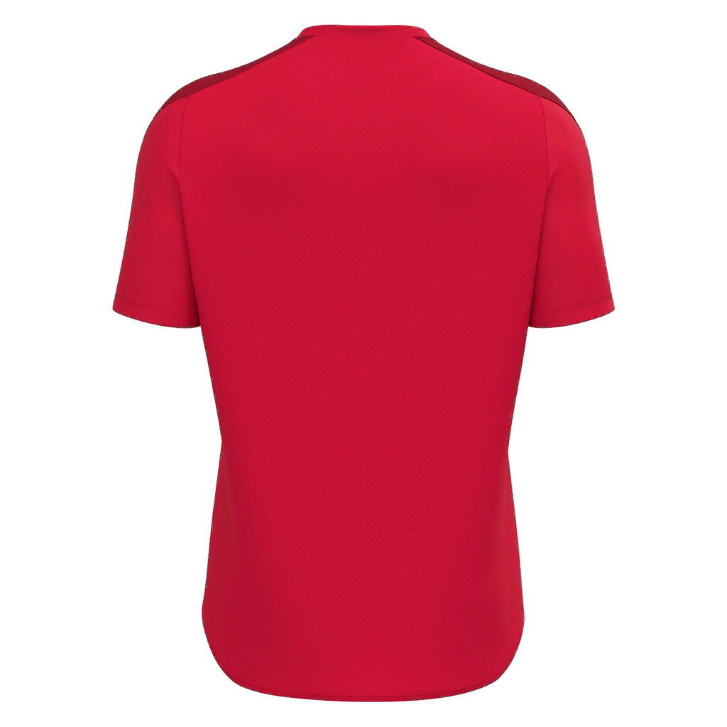 Glentoran Macron Training Tee Red/Dark Red - Adult