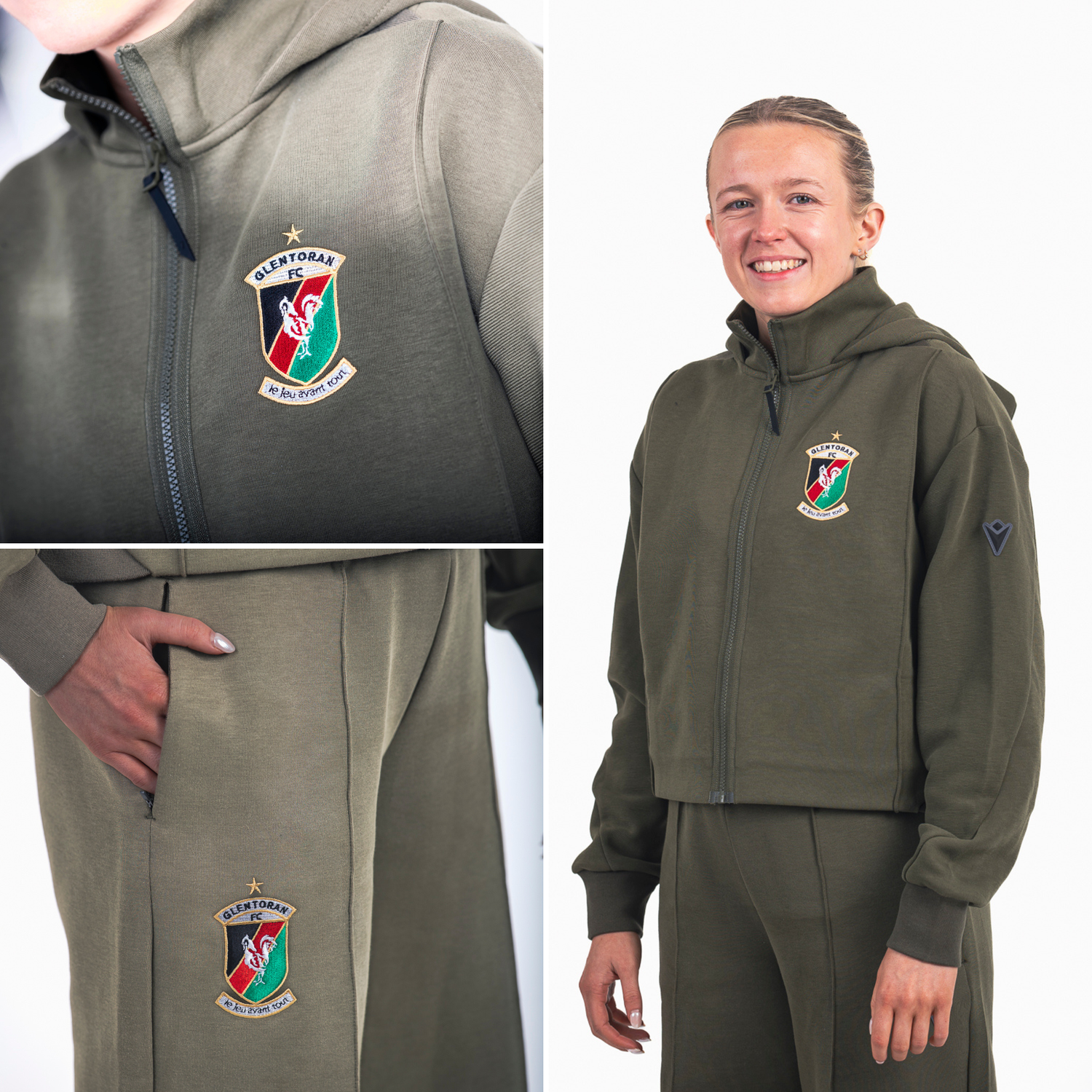 26/27 Glentoran Macron Leisure Wear