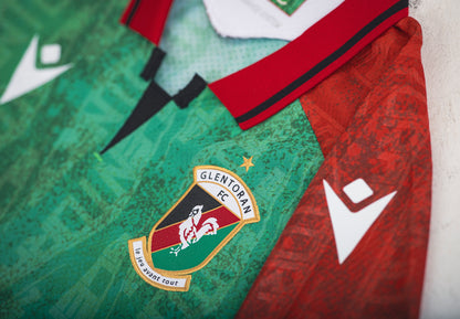 26/27 Glentoran Macron Home Shirt | Kids