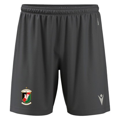 Glentoran Macron Training Shorts Anthracite - Kids