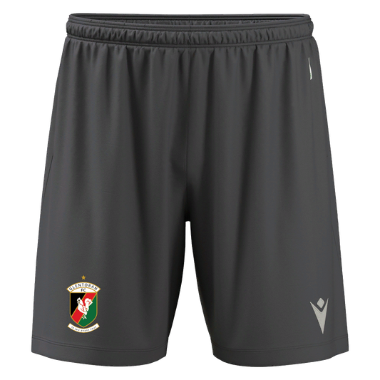 Glentoran Macron Training Shorts Anthracite - Adults