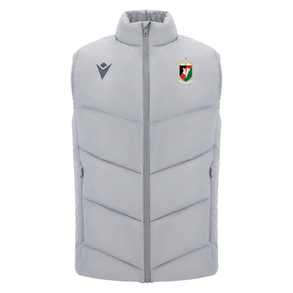 Glentoran Macron Gilet Grey - Adults