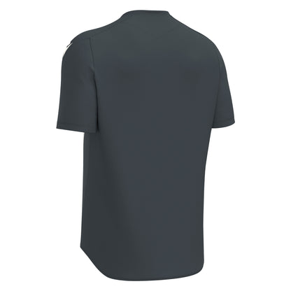 Glentoran Macron Training Tee Anthracite/Off White - Adult