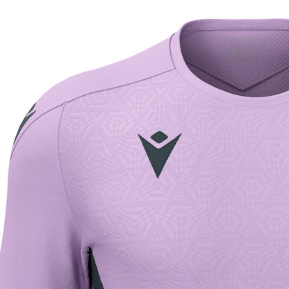 Glentoran Macron Training Tee Lilac/Anthracite - Kids