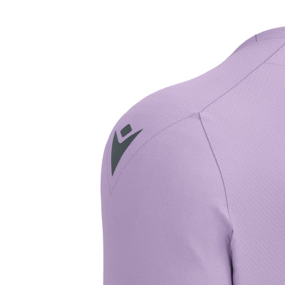 Glentoran Macron Training Tee Lilac/Anthracite - Kids