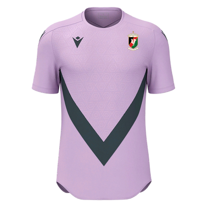 Glentoran Macron Training Tee Lilac/Anthracite - Kids
