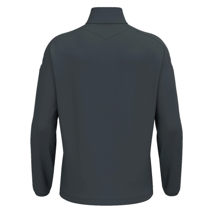 Glentoran Macron 1/4 Zip Jersey Anthracite/OffWhite - Adults