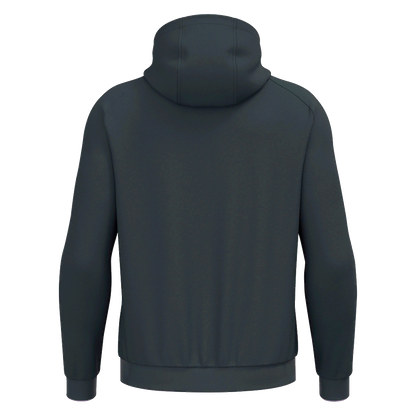 Glentoran Macron Travel Hoody Anthracite/Lilac - Adults