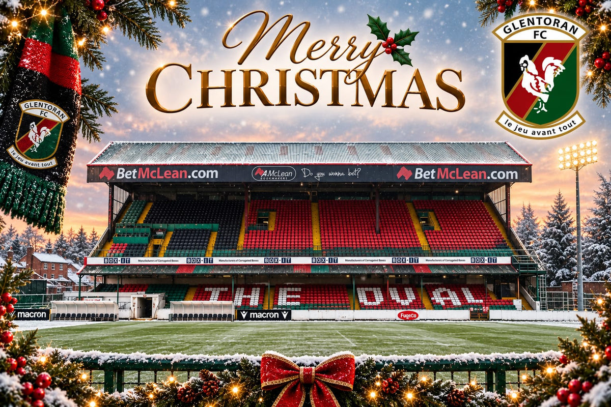 Glentoran Christmas Card