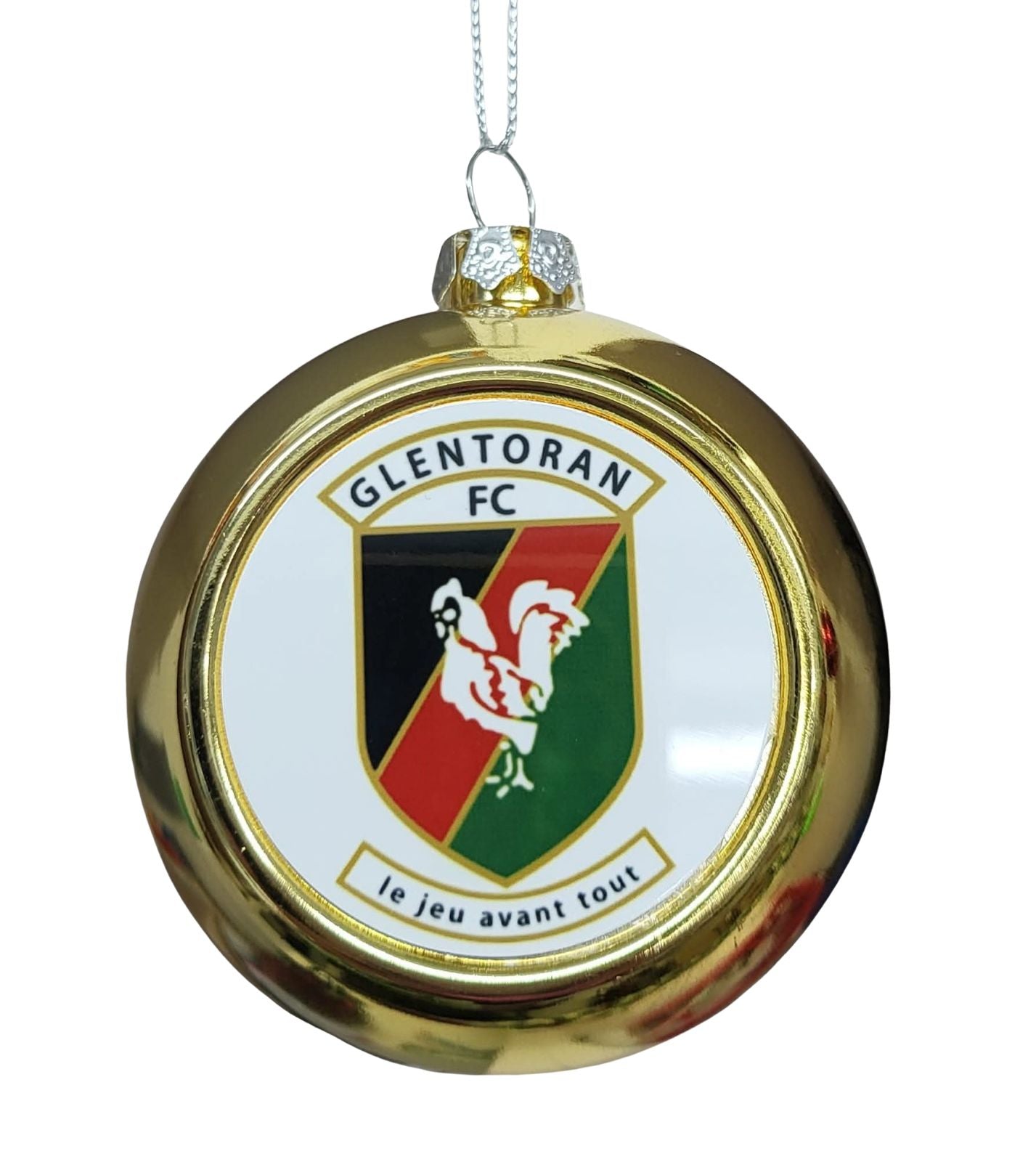 GFC Gold Christmas Bauble