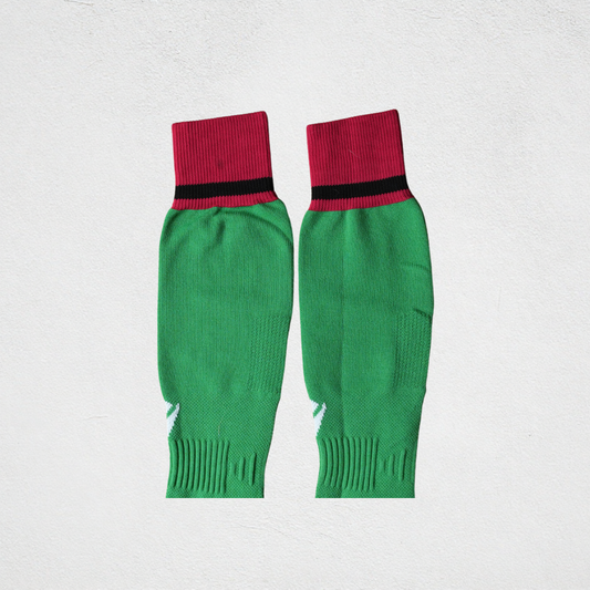26/27 Glentoran Macron Home Socks (Footless) | Adult