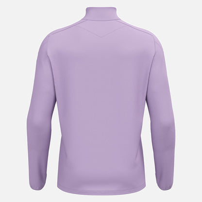 Glentoran Macron 1/4 Zip Jersey Lilac/Anthracite - Adult
