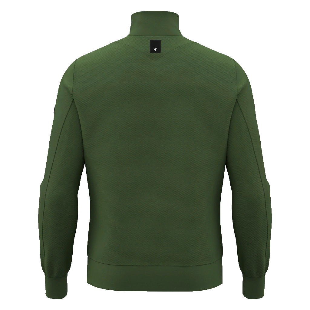 Glentoran Macron Full Zip Jacket | Military Green | Adult