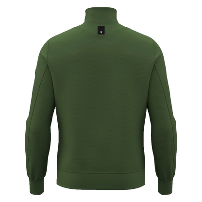 Glentoran Macron Full Zip Jacket | Military Green | Adult