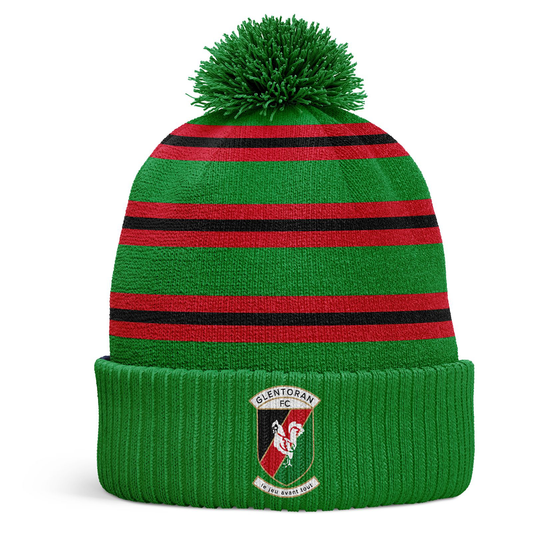 Glentoran Bobble Hat - Green