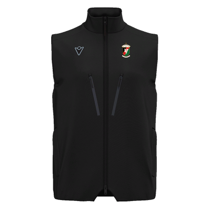 Glentoran Macron Gilet | Black | Adult