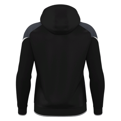 Glentoran Macron Travel Hoody | Black | Adult