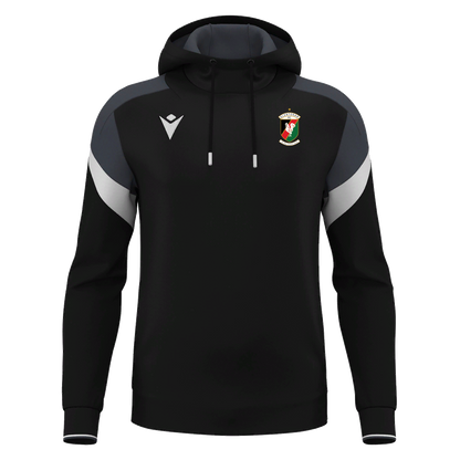 Glentoran Macron Travel Hoody | Black | Adult