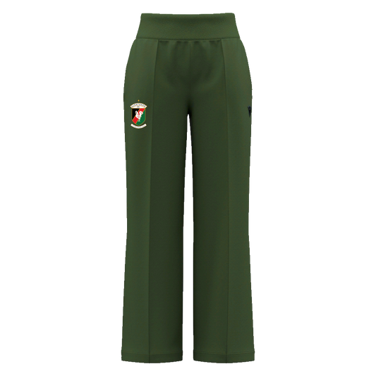 Glentoran Macron Ladies Wide Leg Pant | Military Green | Adult
