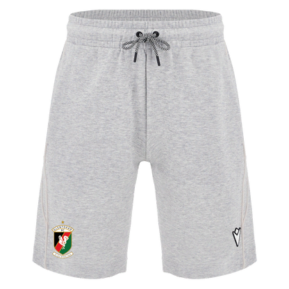 Glentoran Macron Leisure Shorts | Grey | Adult