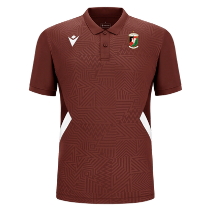 Glentoran Macron Leisure Polo | Maroon | Adult