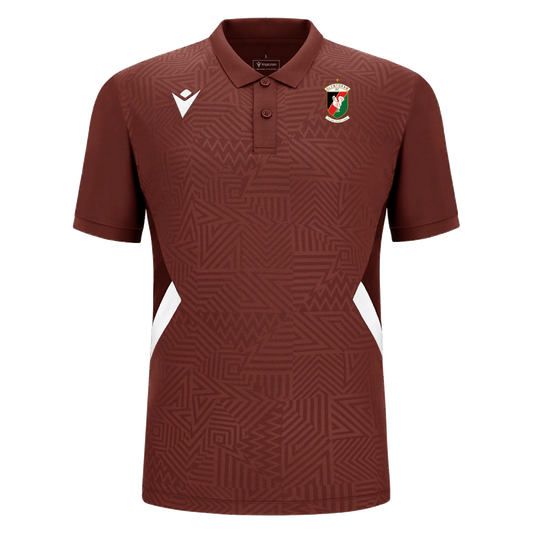 Glentoran Macron Leisure Polo | Maroon | Adult