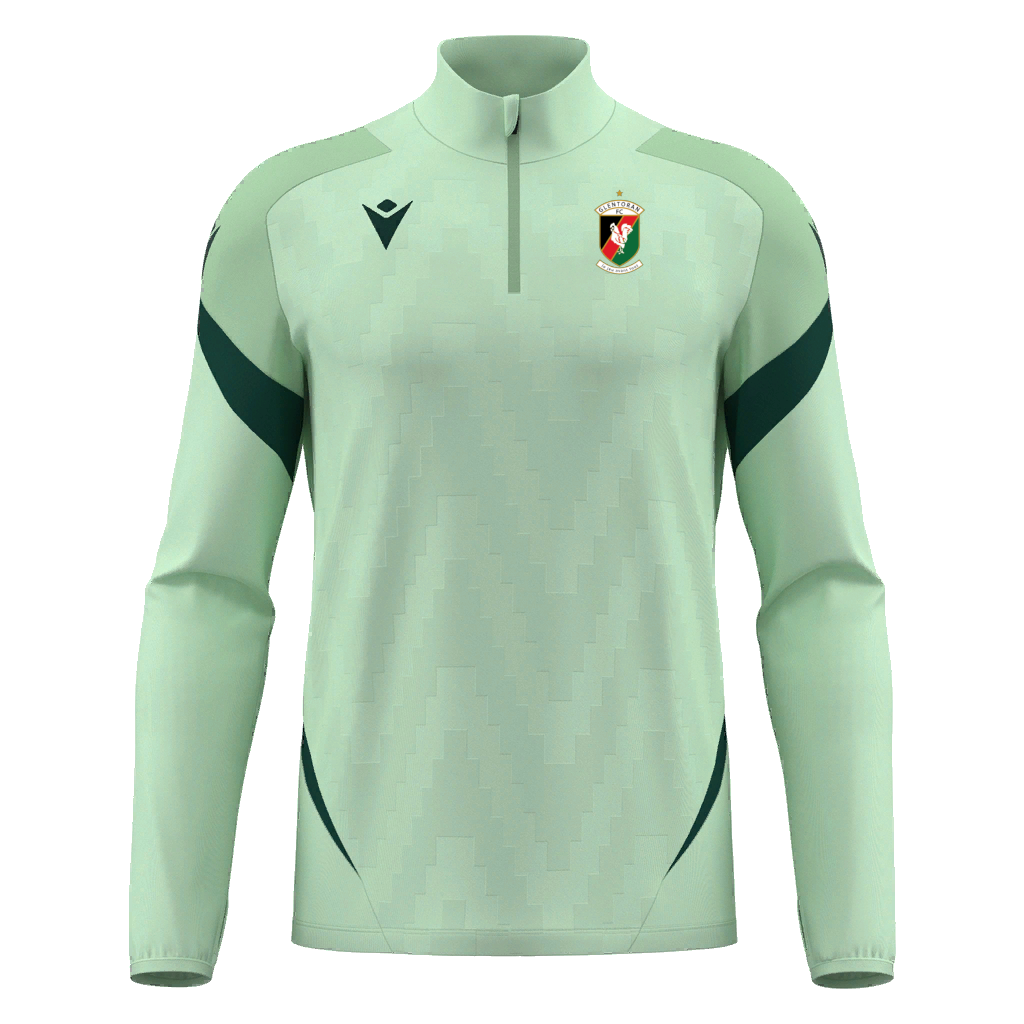 Glentoran Macron 1/4 Zip | Mint Green | Adult