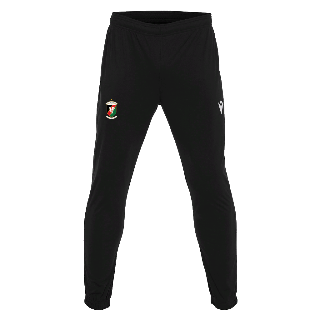 Glentoran Macron Training Pant Black - Adult