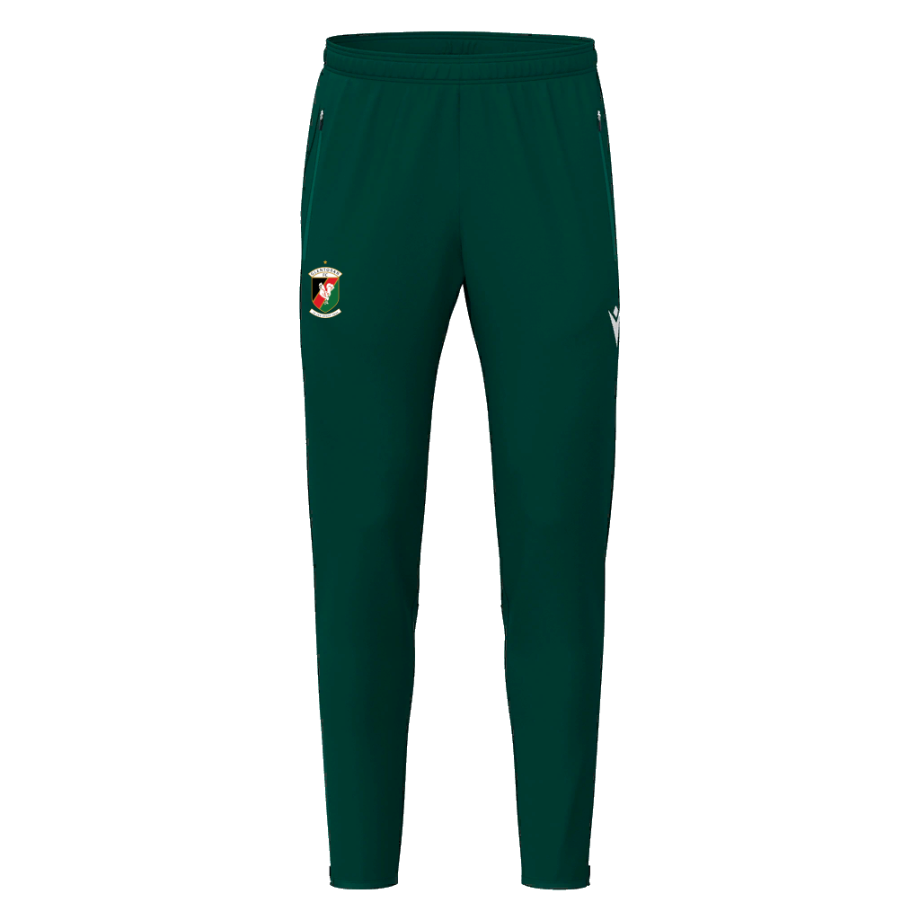 Glentoran Macron Training Pant | Green | Kids