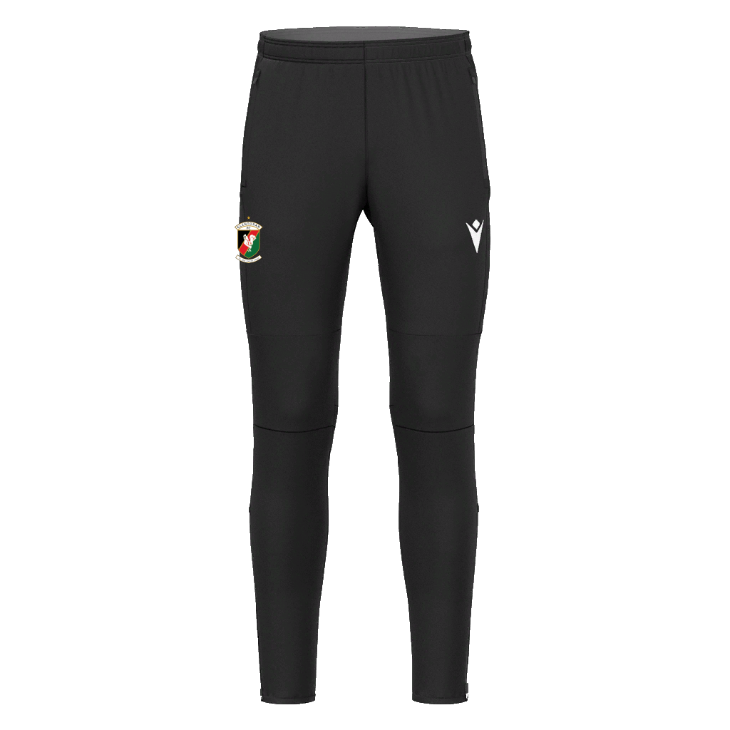 Glentoran Macron Travel Pant | Black | Adult