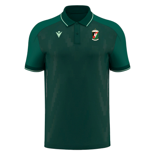 Glentoran Macron Travel Polo | Green | Kids