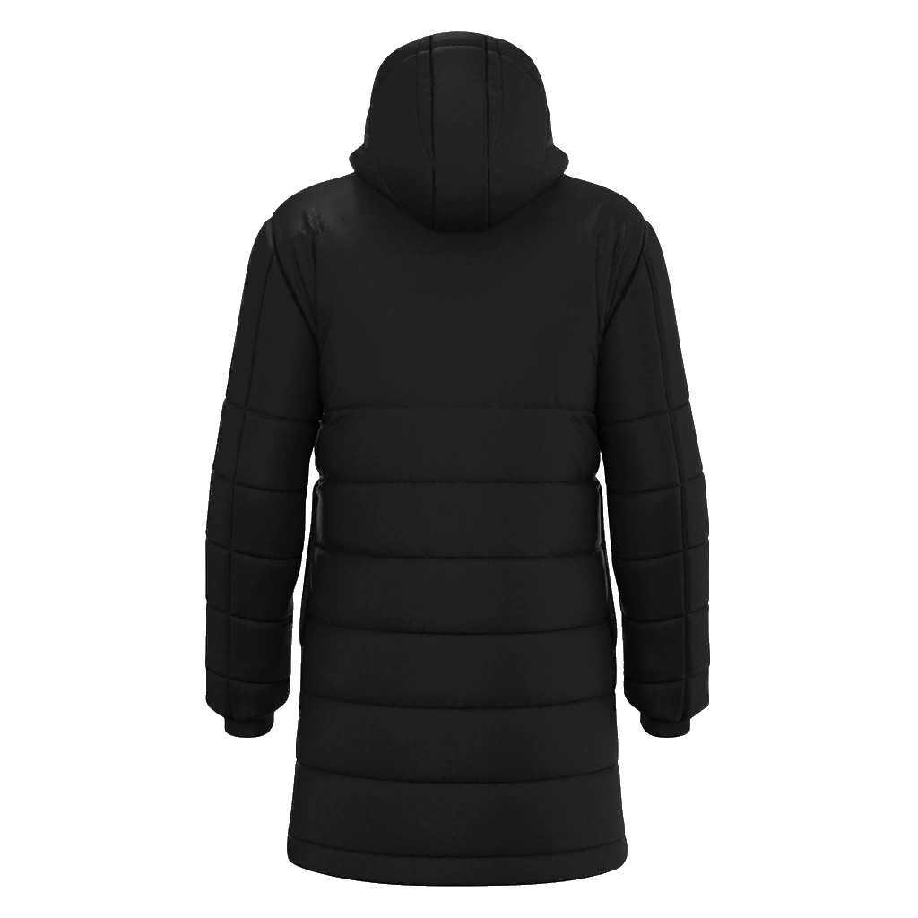 Glentoran Macron Winter Coat | Black | Kids