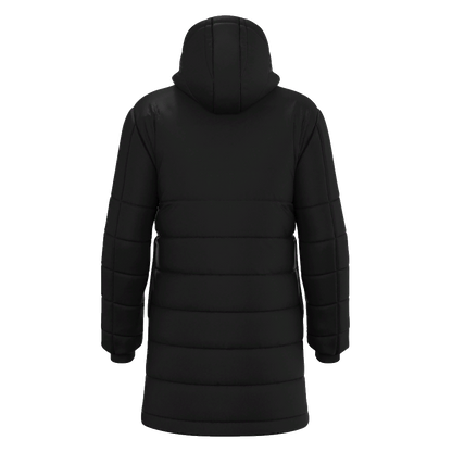 Glentoran Macron Winter Coat | Black | Kids